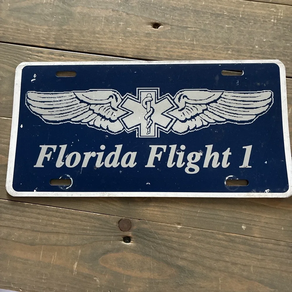 Florida Flight 1 Vanity License Plate